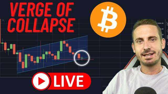 🚨VERGE OF A COLLAPSE ON BITCOIN! (Will we hold?)
