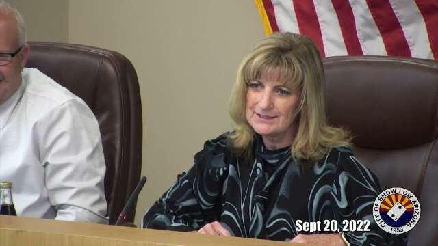 Show Low City Council Meeting for 9-20-22