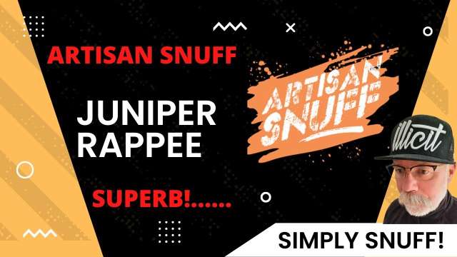 HELLO CHIEF! ARTISAN JUNIPER RAPPEE.