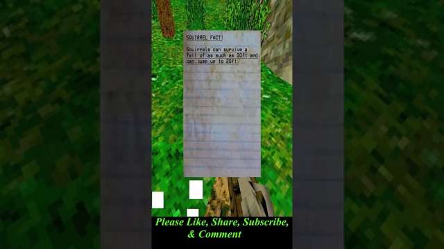 Squirrel Facts #1 - Dread X Collection 2 #Shorts