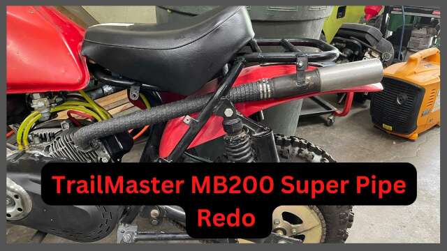 TrailMaster MB200 Super Pipe Redo