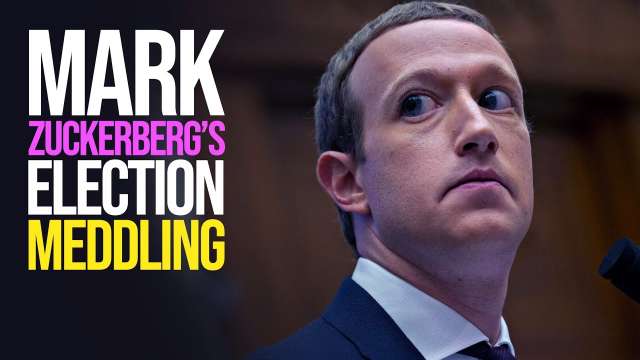 Mark Zuckerberg's ADMITTED Election Meddling