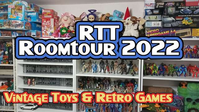 RTT Roomtour 2022 - Vintage Toys & Retro Games