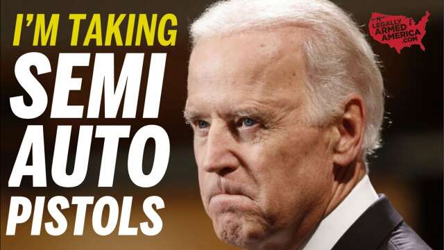 Handgun ban hinted at by Biden at State of the Union address