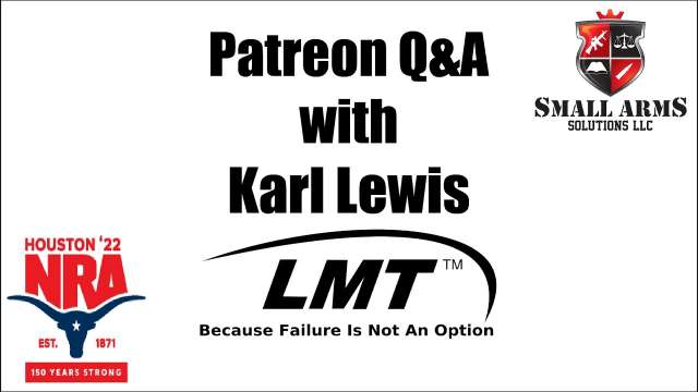 Patreon Q&A with Karl Lewis, LMT