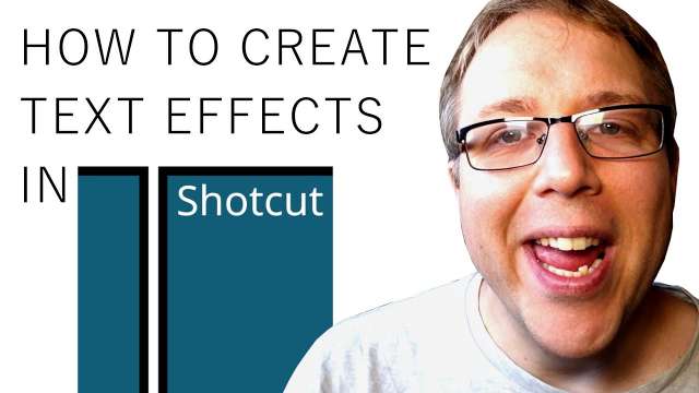 How to Create Text Pop Effects in Shotcut