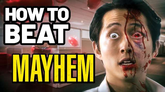 How to Beat the RED-EYE VIRUS in "MAYHEM" (2017)