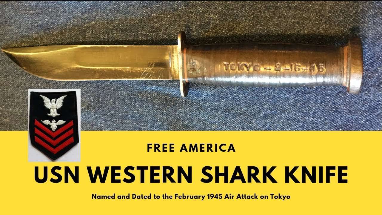 WW2 Western Shark Knife that Attacked Tokyo!