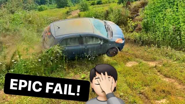 Toyota YARIS Car JUMP FAIL!