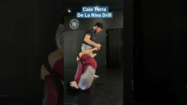 Caio Terra De La Riva Drill #BJJ #Grappling #mma