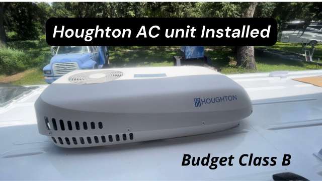 Houghton AC Install in the Budget Class B