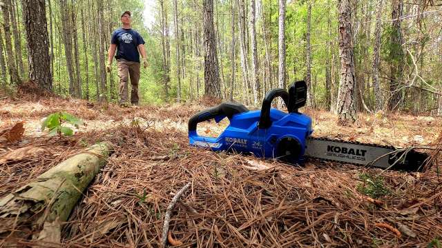 Kobalt 24 Volt Chainsaw Review