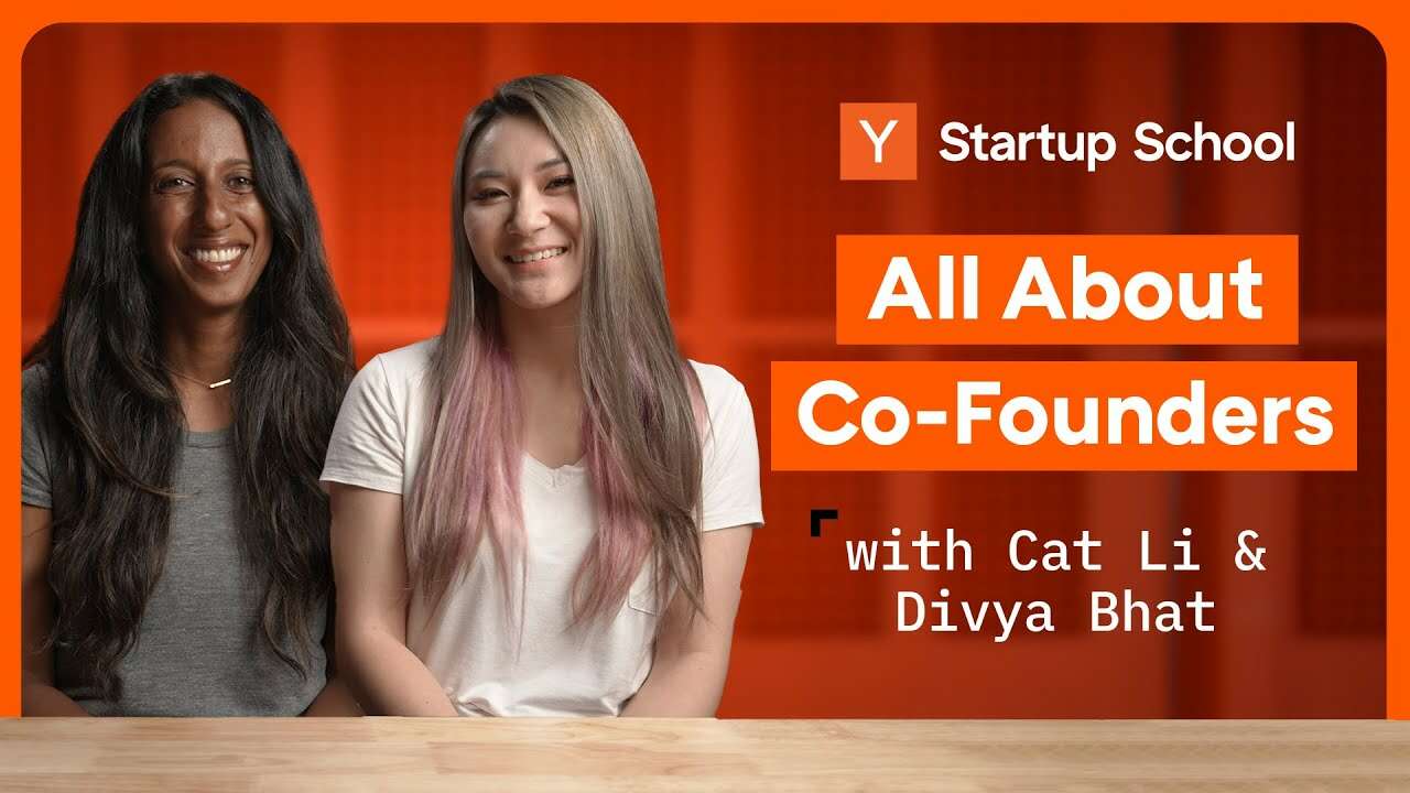 How To Find A Co-Founder | Startup School