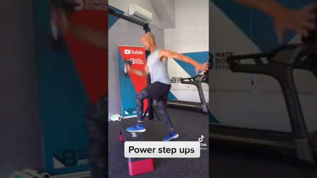 How to train Legs on a step | Add some Flava #shorts