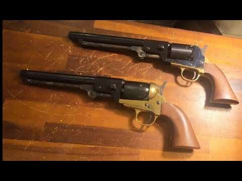 Two replica Confederate Revolvers