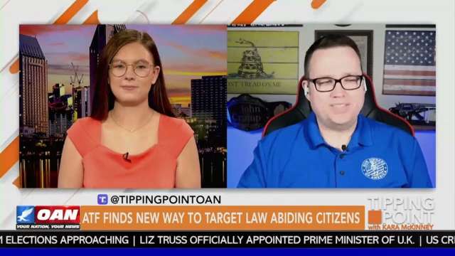 Talking ATF on OAN's Tipping Point Sept 6th
