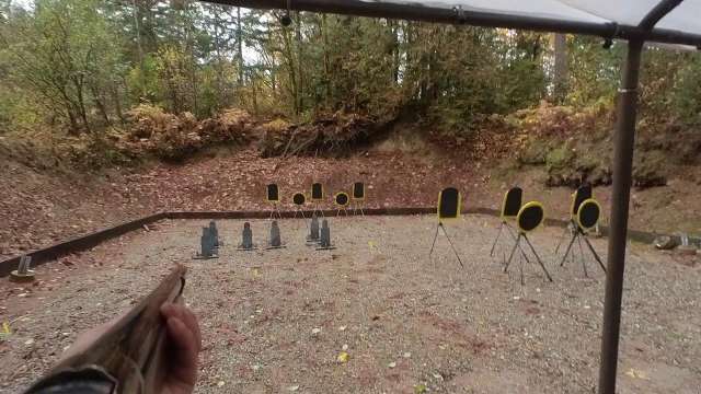 Cowboy Action Shooting In the Rain. RUCAS November match.