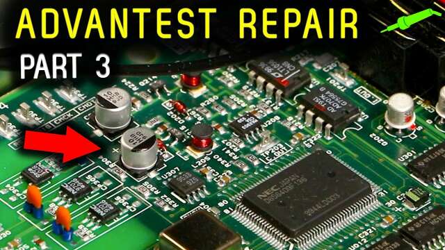 🔴 Advantest R6581T 8.5 Digit Multimeter Repair Part 3 - No.1055