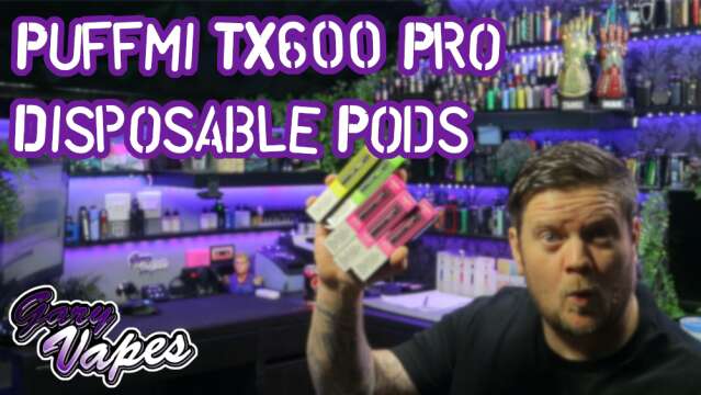Puffmi TX600 Pro Disposable Pods