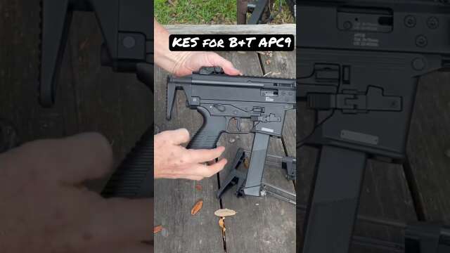 Kompact Entry Stock for the B&T APC9 #kes #apc9 #shf #bandt #shotshow2023