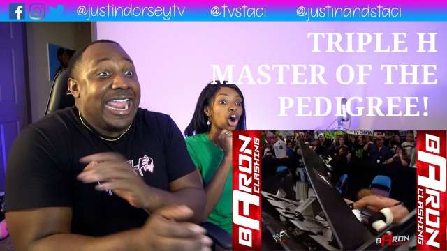 WWE Triple H Pedigree Compilation (Reaction)
