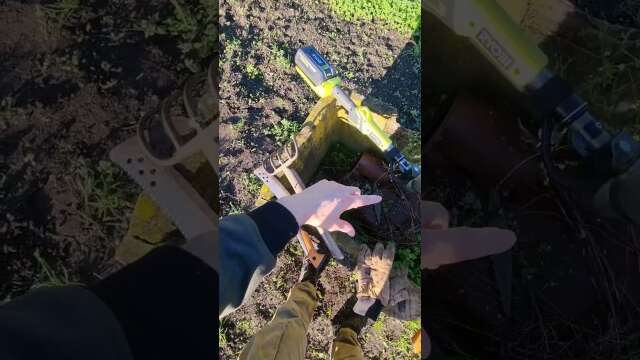 le matériel pour entretenir un terrain à l'abandon