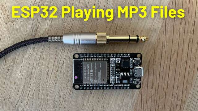 How to play MP3 files without a codec chip on the ESP32