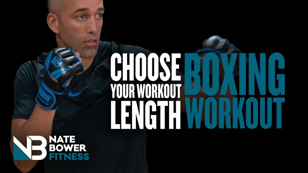6 or 60 Minute Shadow Boxing Workout | Choose your Workout length | NateBowerFitness