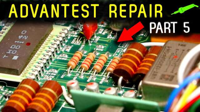 🔴 Advantest R6581T 8.5 Digit Multimeter Repair Part 5 - No.1061