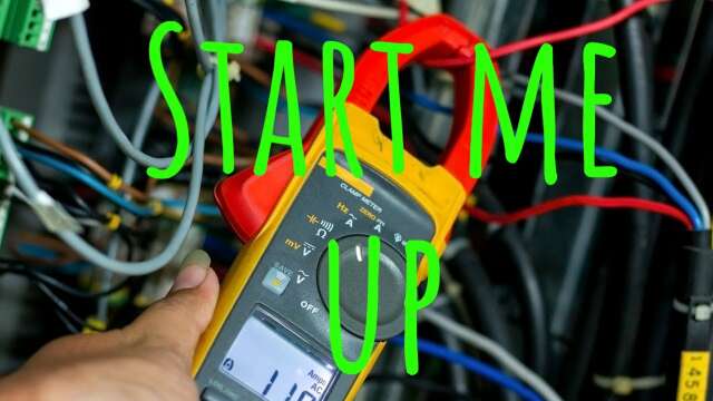 Klein clamp-on current meter