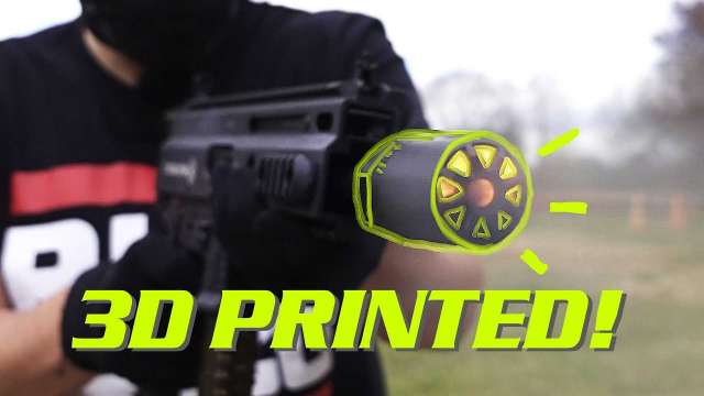 3D Printed Muzzle Device!