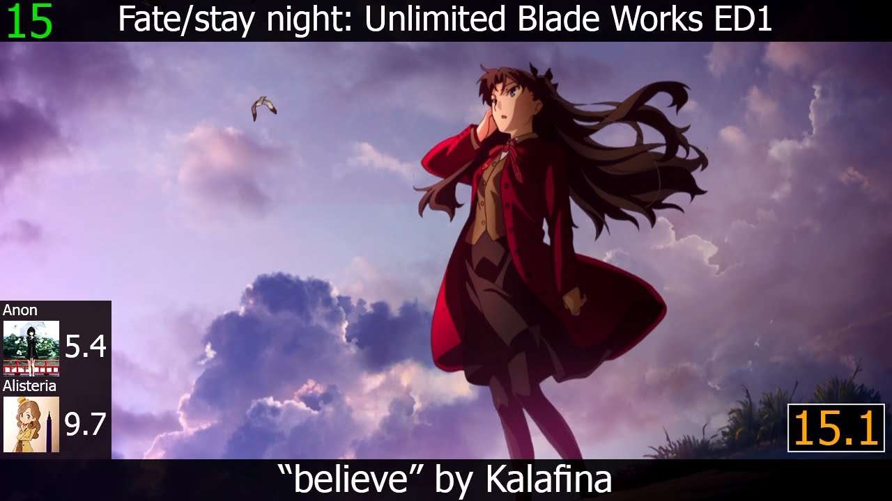 Top Kalafina Anime Songs Duo Rank Feat Alisteria Utreon