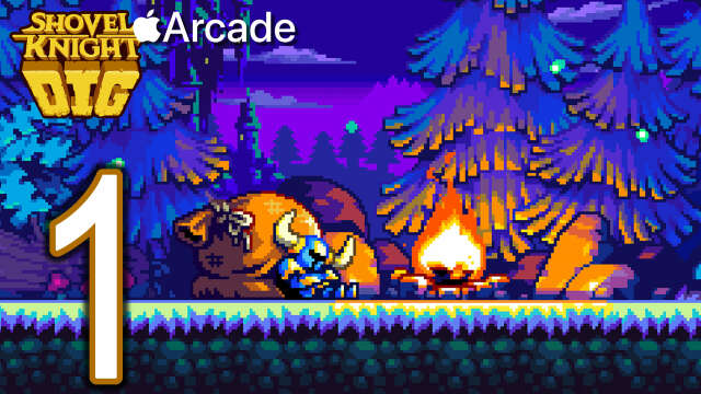 Shovel Knight DIG Apple Arcade Gameplay Part 1