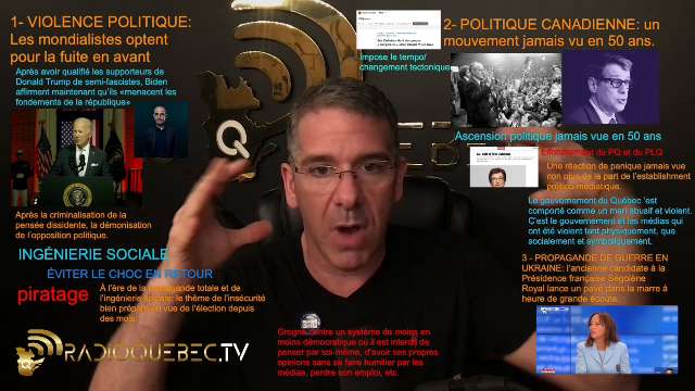 La violence politique comme échappatoire