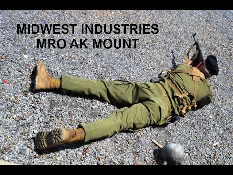 MIdwest Industries MRO mount for AK Rifles