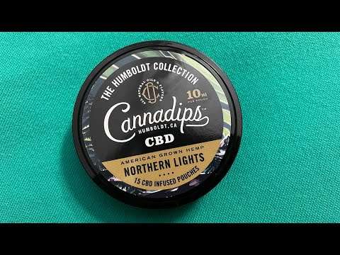 Cannadips Northern Lights (CBD Pouches) Review