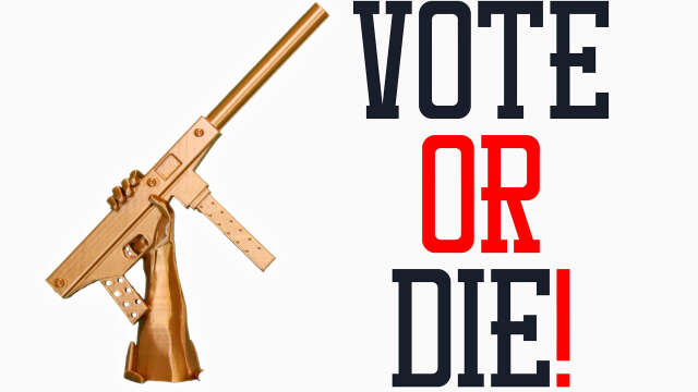 Vote for the 3D Printed Gun Awards