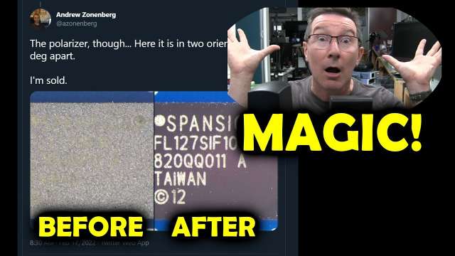 Microscope Polarising MAGIC!