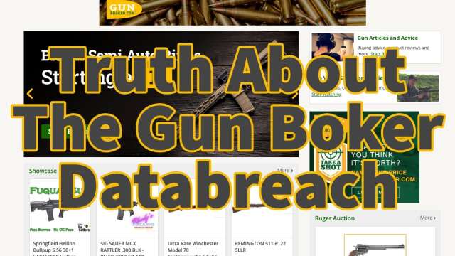 The Truth About The GunBroker "Data Breach"