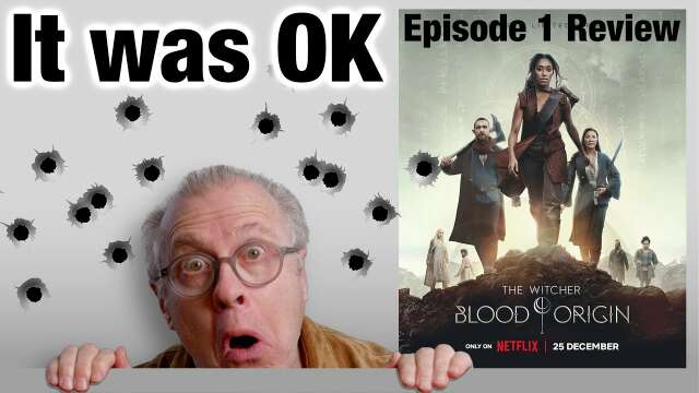 Witcher: Blood Origin was okay.