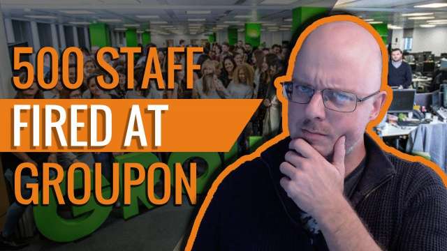 500 staff fired at Groupon