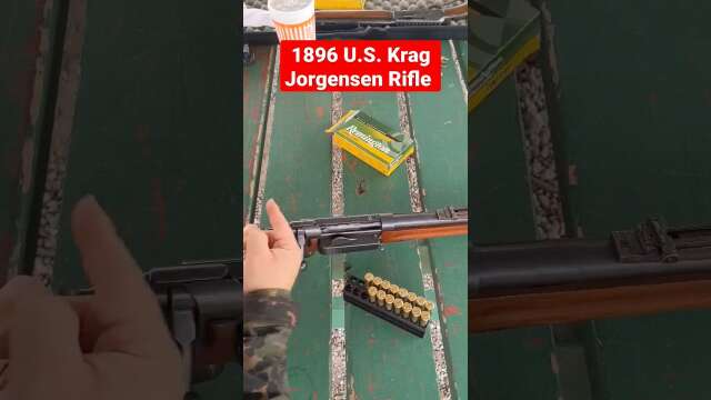 A U.S. Krag Jorgensen Rifle from 1896!
