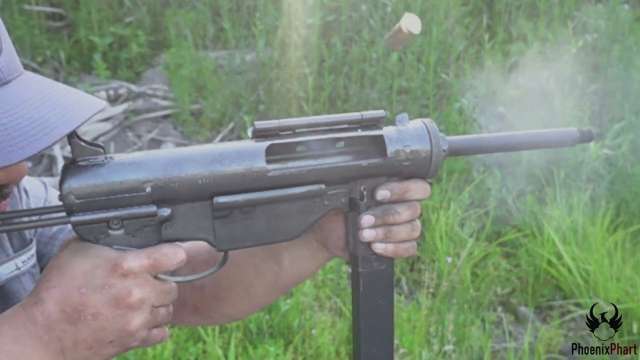 NotMine: Shooting the M3A1 Grease Gun ( and suppressed! )