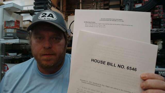 Michigan Open Carry Ban Bill Is Here! - HB 6546