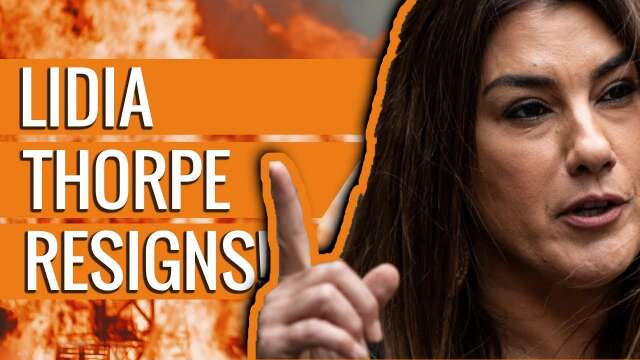 Lidia Thorpe Resigns