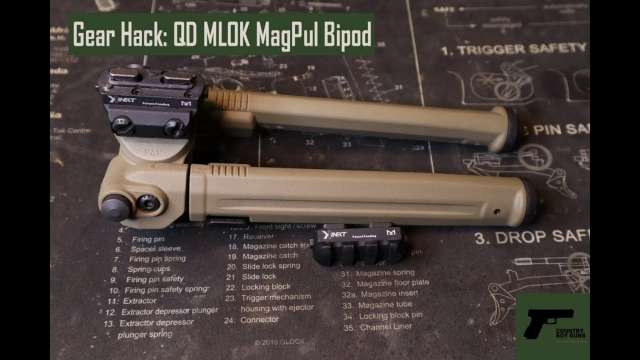 Gear Hack: QD MLOK MagPul Bipod