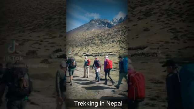 Trekking in Nepal #shorts