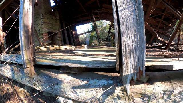 Exploring House Ruins