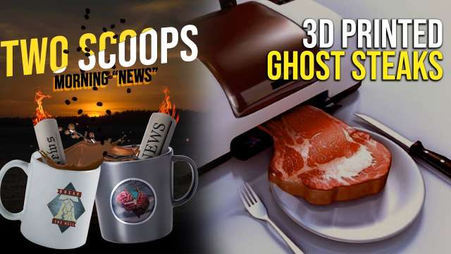 Two Scoops 06: 3D Printed Ghost Meats