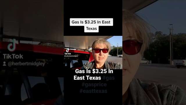 Gas Is $3.25 In East Texas #gas #gasprice #easttexas